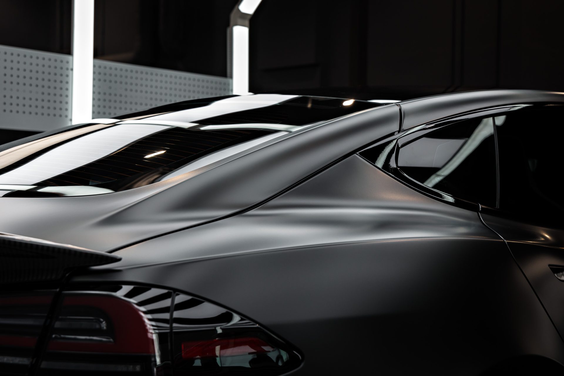 2026 Stealth Tesla Model S Plaid - PPF, XPEL Prime XR Plus premium nano-ceramic window tint, matte ceramic coating and More 30 2026 Stealth Tesla Model S Plaid - PPF, XPEL Prime XR Plus premium nano-ceramic window tint, matte ceramic coating and More