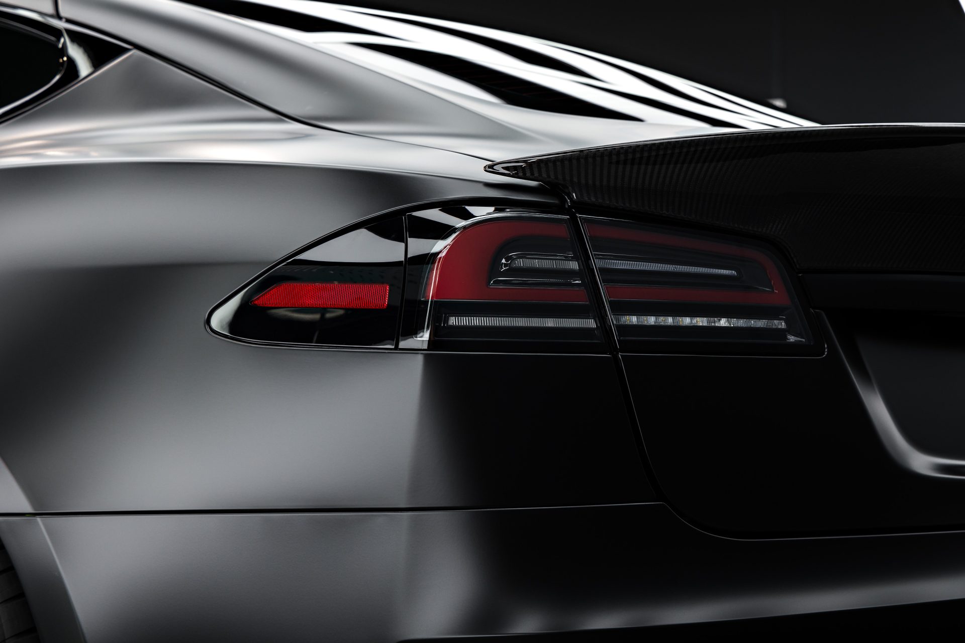 2026 Stealth Tesla Model S Plaid - PPF, XPEL Prime XR Plus premium nano-ceramic window tint, matte ceramic coating and More 32 2026 Stealth Tesla Model S Plaid - PPF, XPEL Prime XR Plus premium nano-ceramic window tint, matte ceramic coating and More