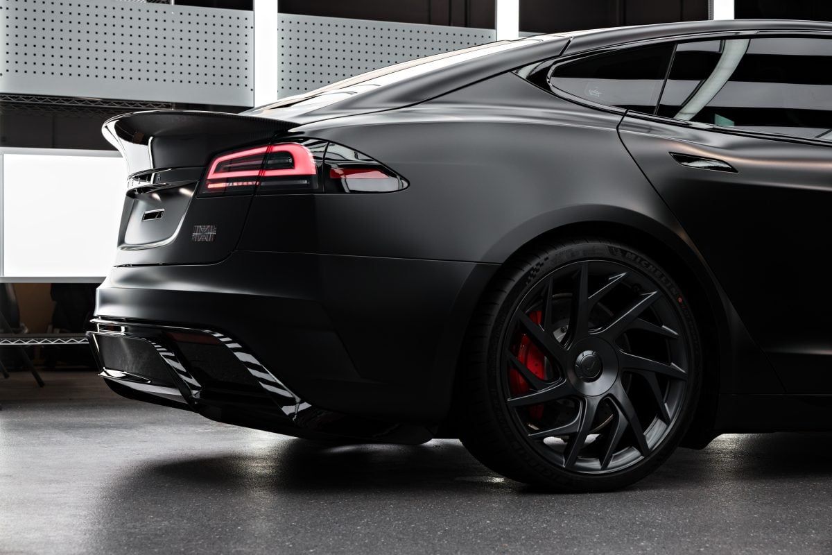 2026 Stealth Tesla Model S Plaid - PPF, XPEL Prime XR Plus premium nano-ceramic window tint, matte ceramic coating and More