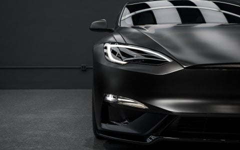 2026 Stealth Tesla Model S Plaid - PPF, XPEL Prime XR Plus premium nano-ceramic window tint, matte ceramic coating and More