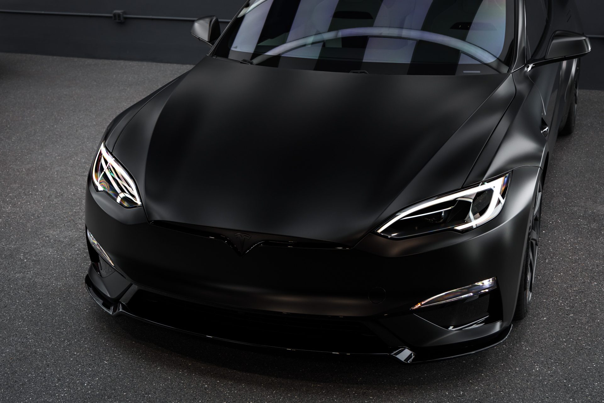 2026 Stealth Tesla Model S Plaid - PPF, XPEL Prime XR Plus premium nano-ceramic window tint, matte ceramic coating and More 41 2026 Stealth Tesla Model S Plaid - PPF, XPEL Prime XR Plus premium nano-ceramic window tint, matte ceramic coating and More