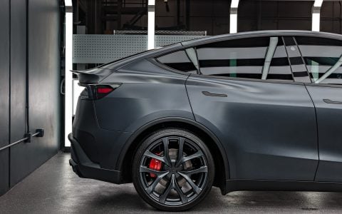 Stealth Gray Tesla Juniper Model Y Performance - XPEL Stealth PPF, nano-ceramic window tint, ceramic coating 18 BPAS Tesla Model Y Juniper Performance Stealth PPF Tint Ceramic Coating 1920px (19)