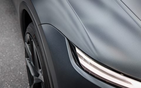 Stealth Gray Tesla Juniper Model Y Performance - XPEL Stealth PPF, nano-ceramic window tint, ceramic coating 22 BPAS Tesla Model Y Juniper Performance Stealth PPF Tint Ceramic Coating 1920px (23)