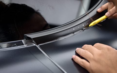 Stealth Gray Tesla Juniper Model Y Performance - XPEL Stealth PPF, nano-ceramic window tint, ceramic coating 7 BPAS Tesla Model Y Juniper Performance Stealth PPF Tint Ceramic Coating 1920px (7)