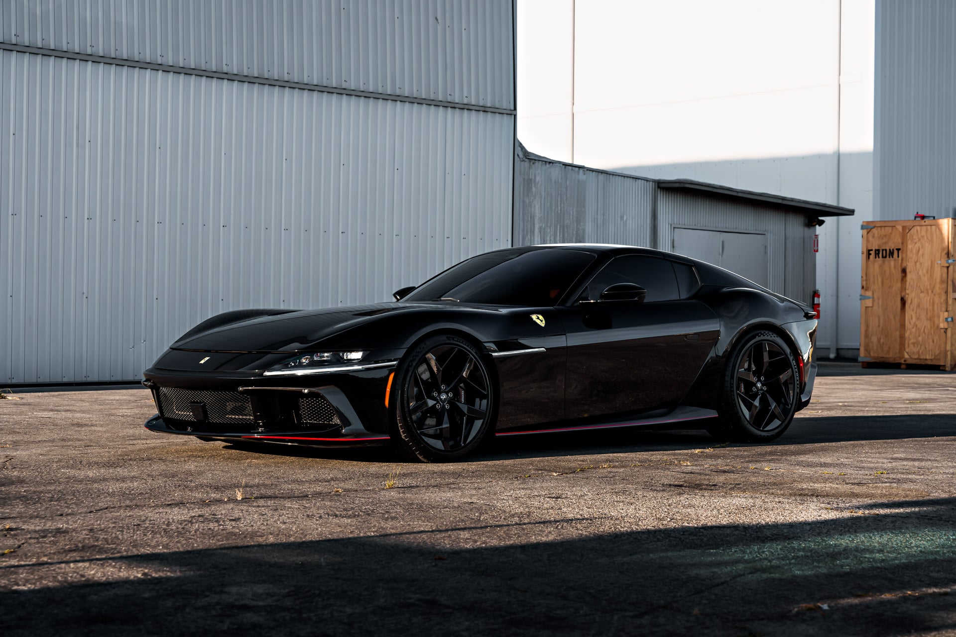 Ferrari 12Cilindri Spider – NOVITEC Sport Suspension Lowering Springs, Wheel Spacers and Studs, Inconel Exhaust and X-Pipe